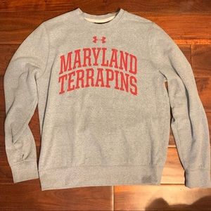 Under Armour Maryland Terrapins grey sweatshirt